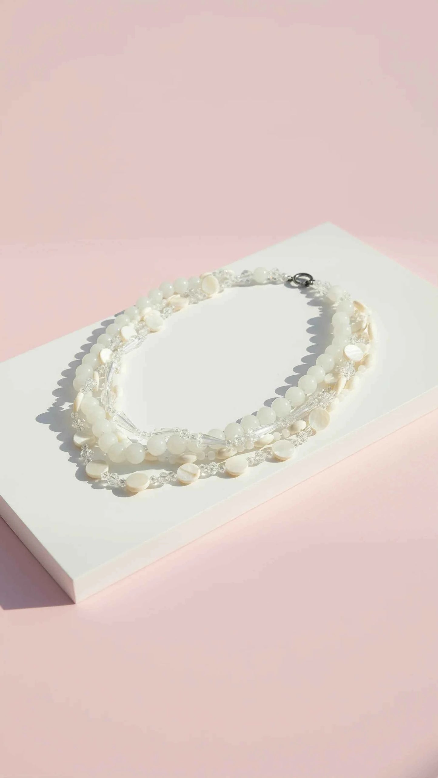 Layered Boho Beaded Necklace