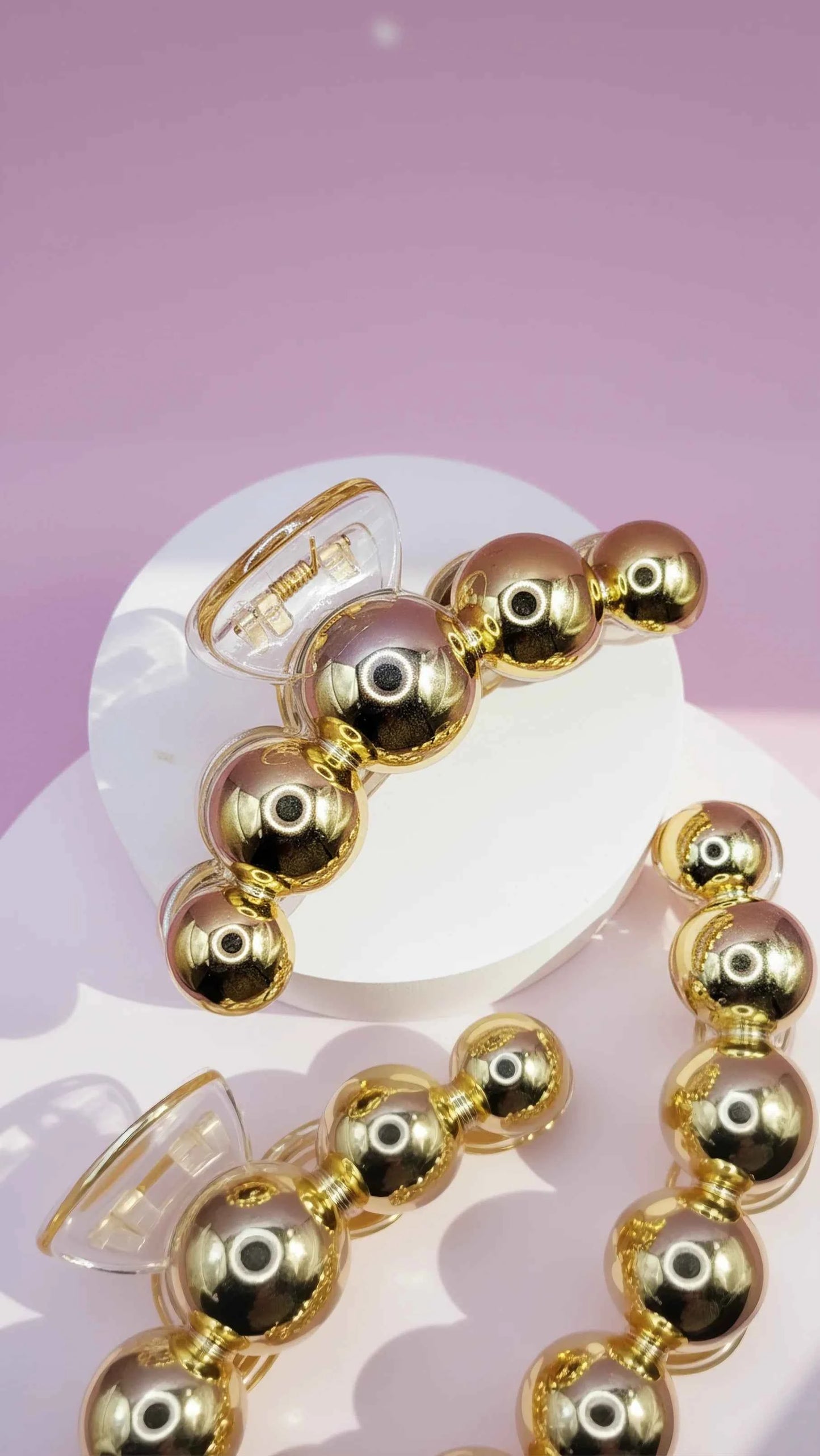Bubble Hair Clamps Pack of 12