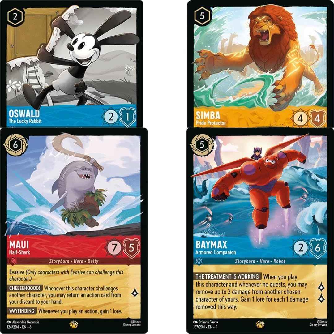 Disney Lorcana TCG Azurite Sea Set 6 - Booster Pack
