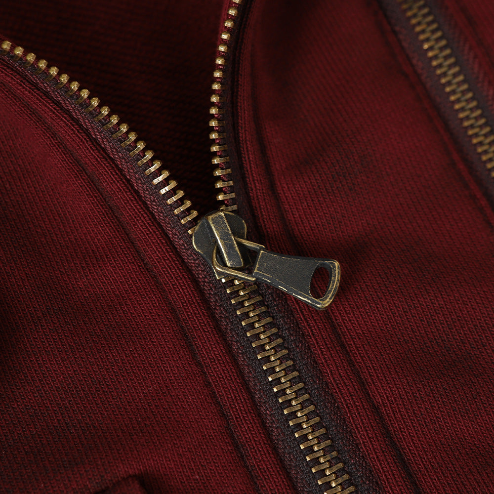 Make an old dirty hoodie with a hood