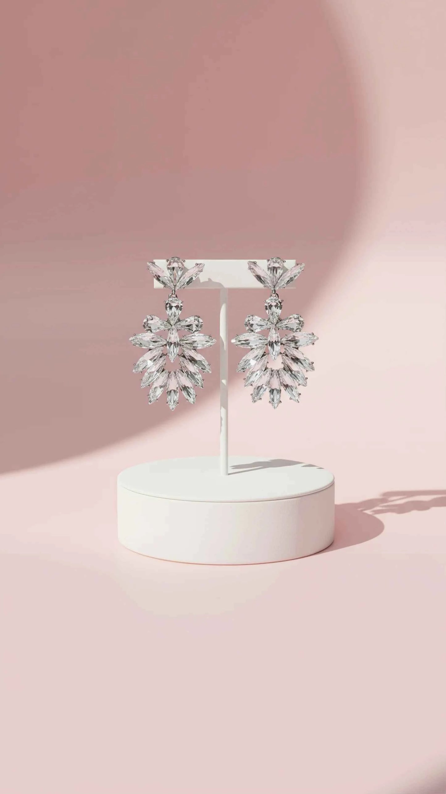 Teardrop Crystal Drop & Dangle Earrings