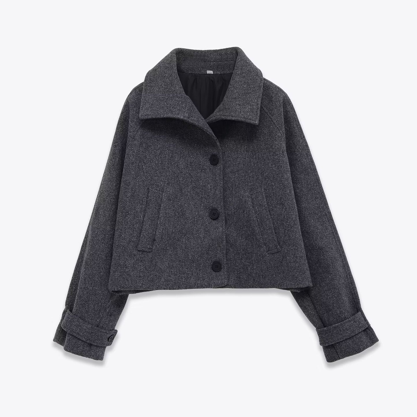 Short casual versatile short windbreaker jacket