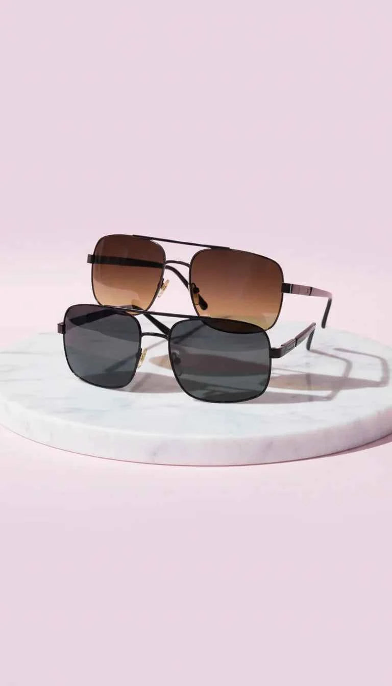Aviator Retro Sunglasses Box of 12