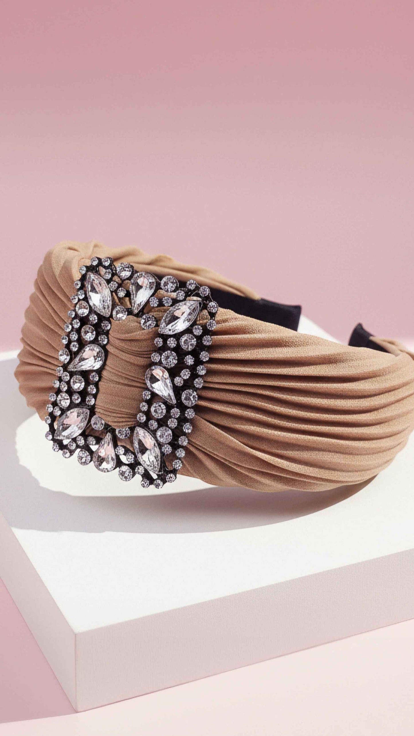 Jewelled Oblong Decor Hair band