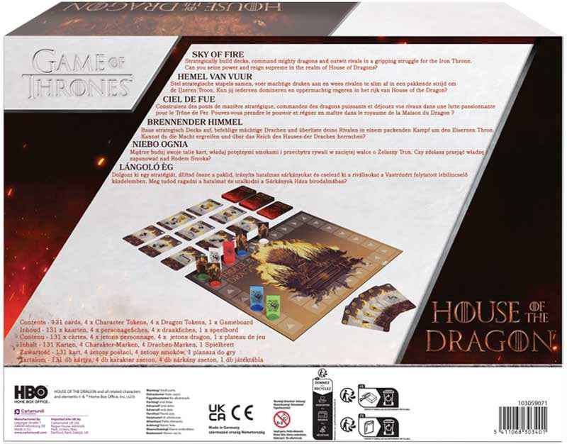 House Of Dragon Sky Of Fire