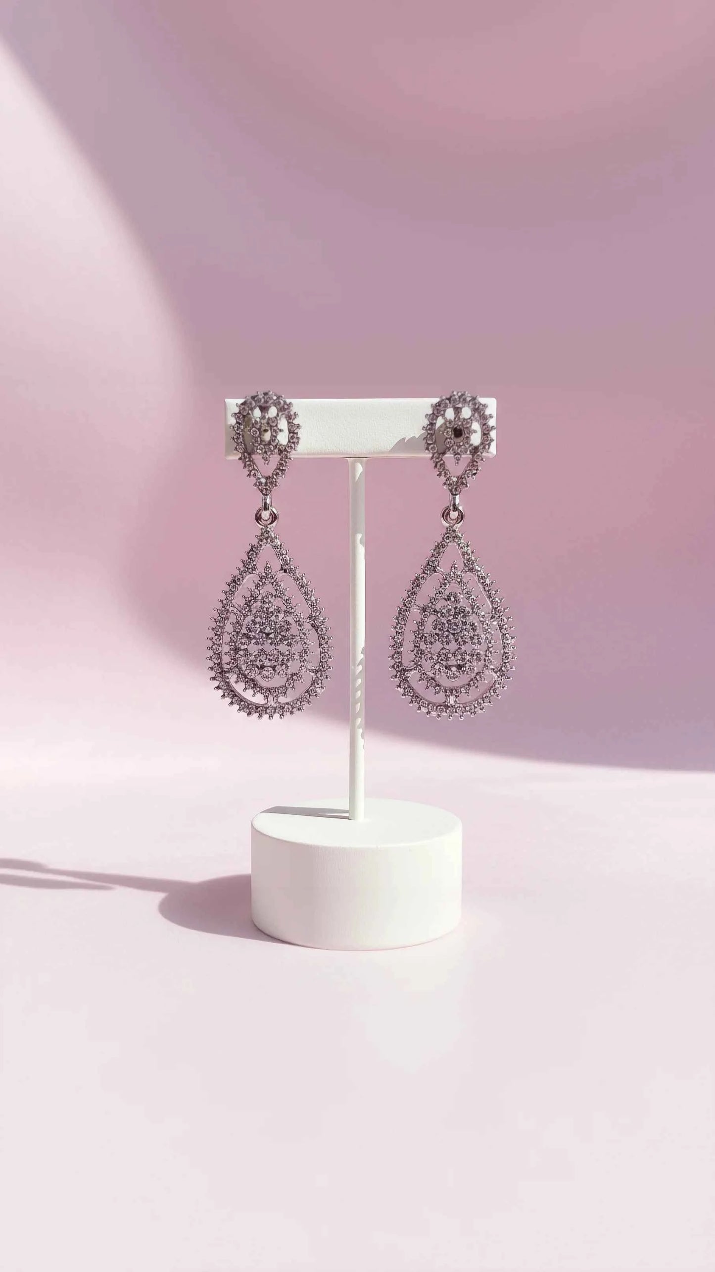 Teardrop Crystal Drop & Dangle Earrings