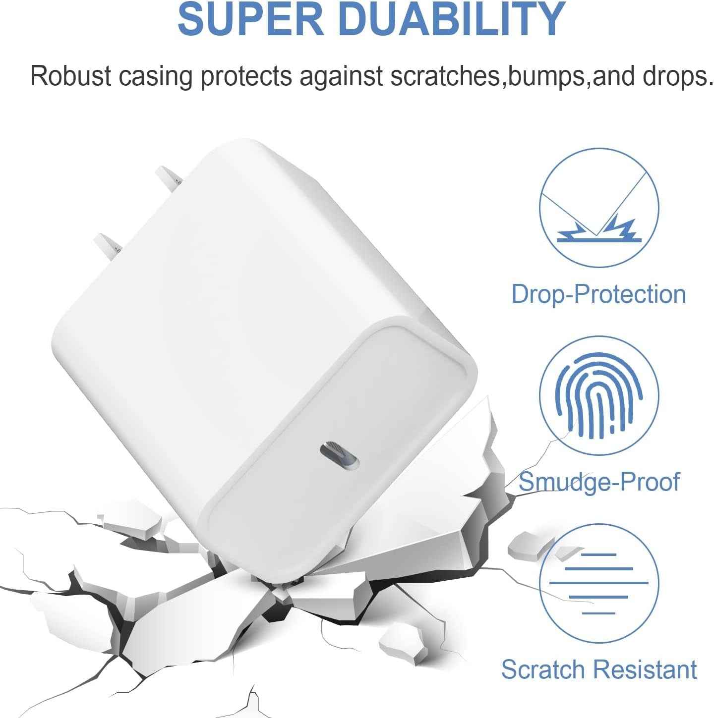 Apple Fast Charger 2-Pack with USB-C Cable
