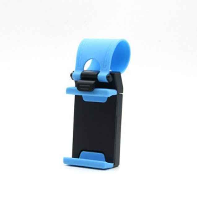Car Steering Wheel Phone Clip Mount Holder Universal Bike Auto Camera GPS Stand Bracket For Phone