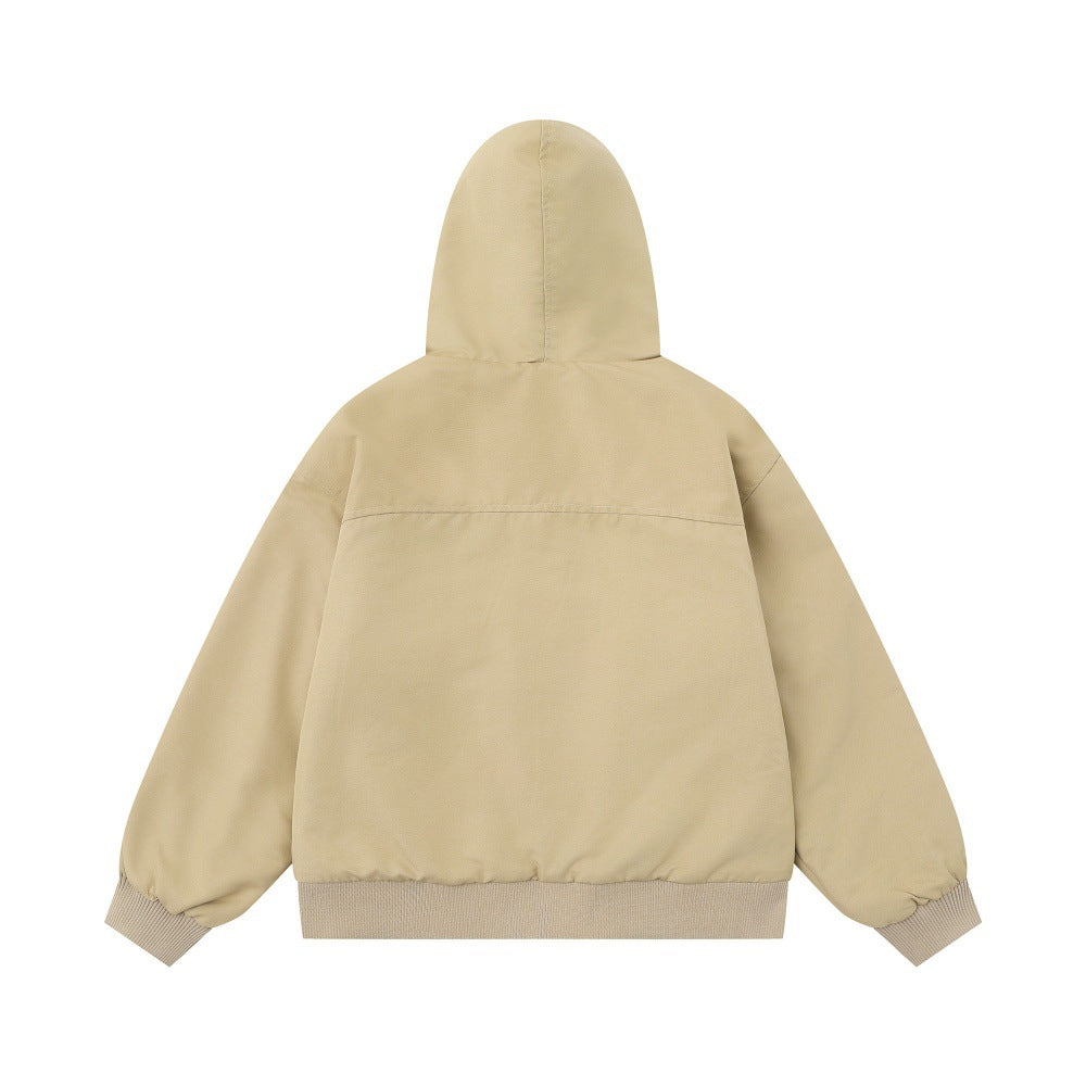 Double sided hooded jacket