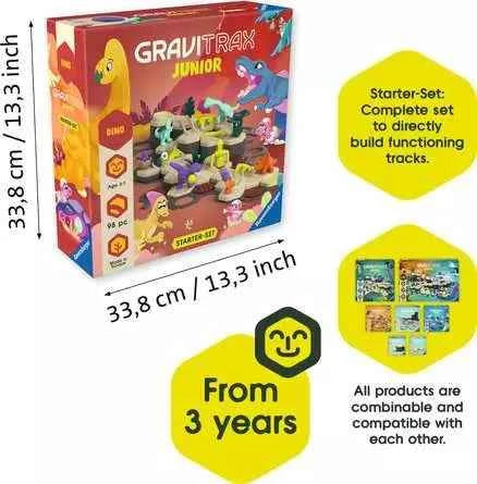 GraviTrax Junior Starter-Set Dino - Marble run