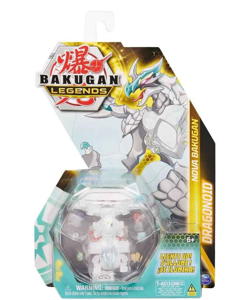 Bakugan Legends - Light-Up Collectable Action Figure with Trading Card