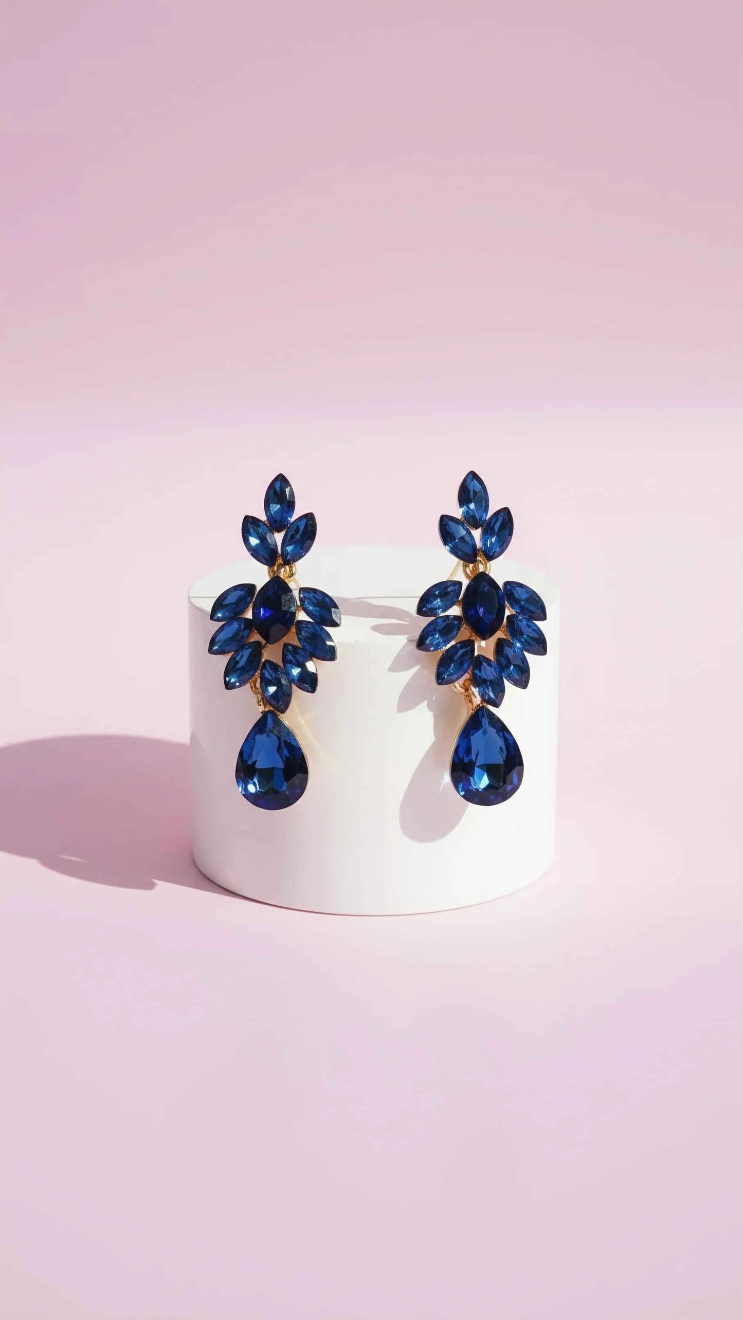 Teardrop Crystal Drop & Dangle Earrings