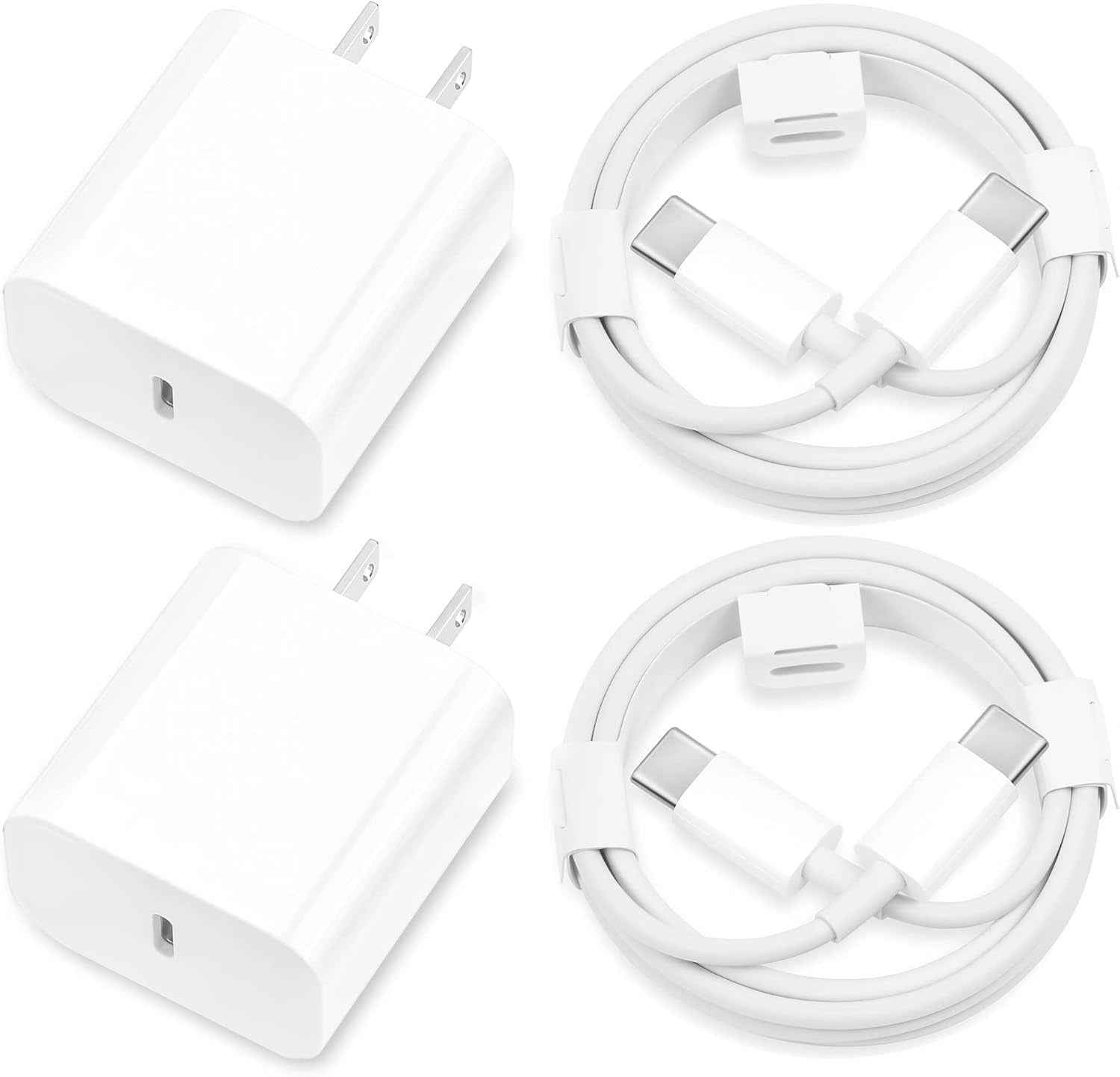 Apple Fast Charger 2-Pack with USB-C Cable
