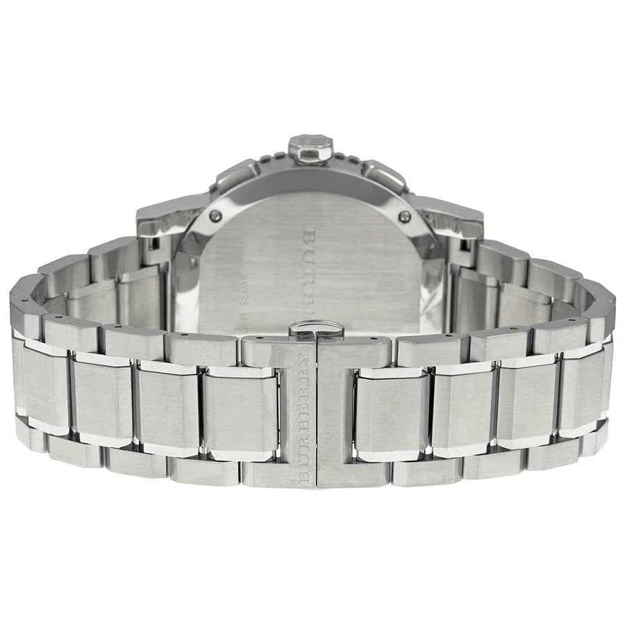 Burberry BU9380 The City Men's Silver & Black Dial Watch