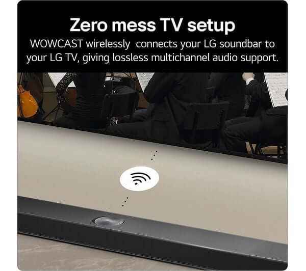 LG US77TY SOUNDBAR HOME CINEMA 3.1.3 WIRELESS SUBWOOFER 4K DOLBY ATMOS RRP £899