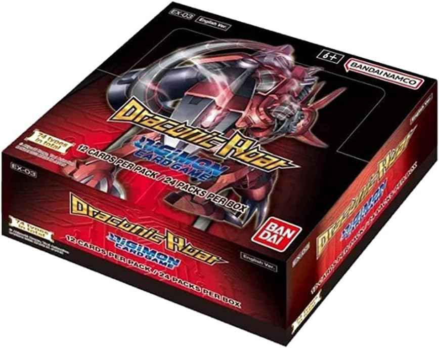 Digimon Card Game: Draconic Roar EX-03 - Single Booster Pack