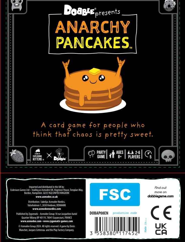 Dobble Anarchy Pancakes