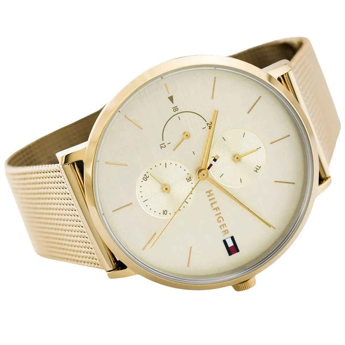 Tommy Hilfiger 1781943 Jenna Women's Gold Mesh Watch