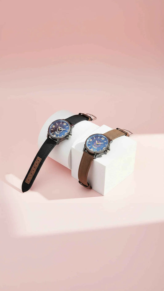 Men’s Blue Round Face Sport Watch