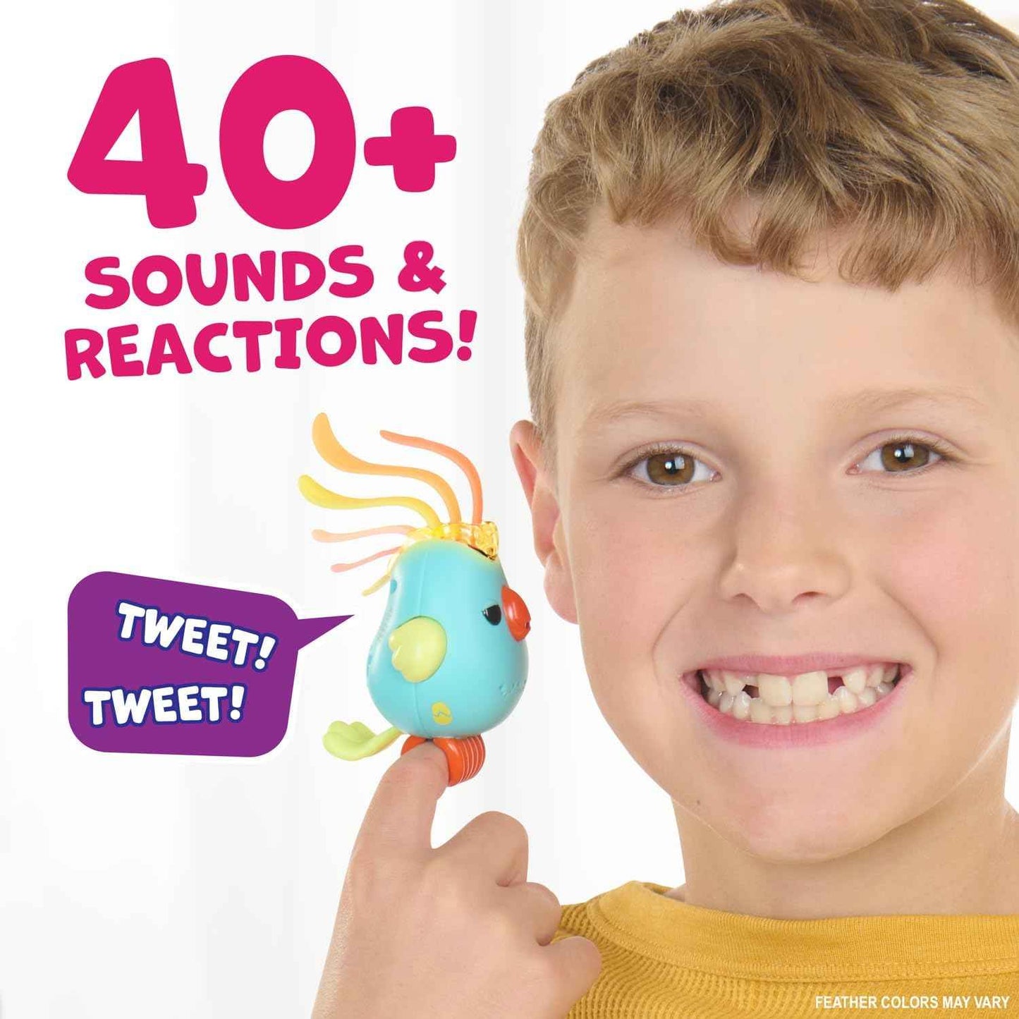 Fingerlings Sweet Tweets Interactive Bird: Lionel