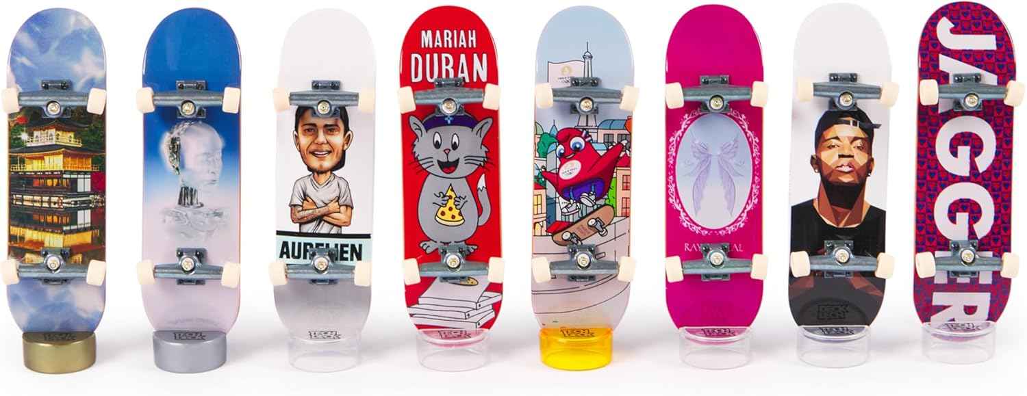 Tech Deck Fingerboards 8 Pack Olympic Games Paris 2024