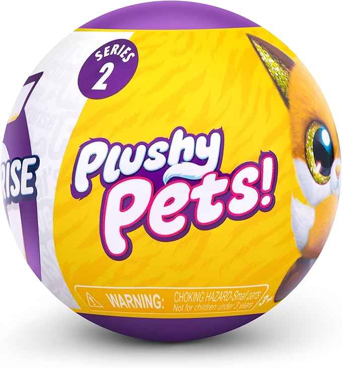 5 SURPRISE Plushy Pets Series 2