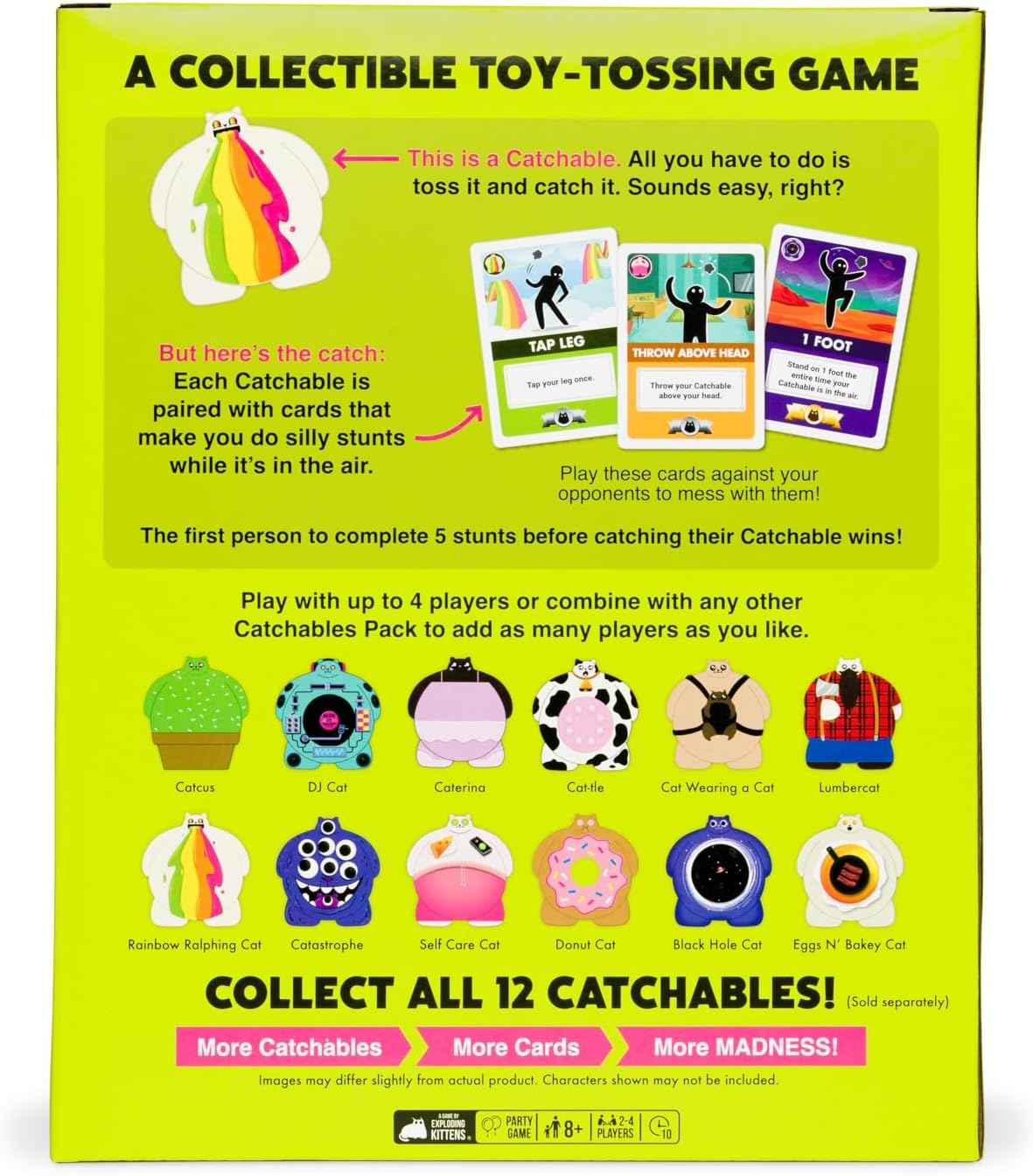 Exploding Kittens Catchables 4-Pack