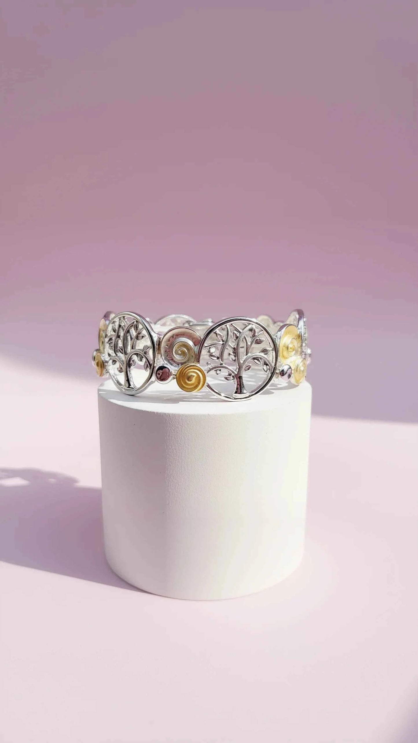 Tree Of Life Stretchy Link Bracelet