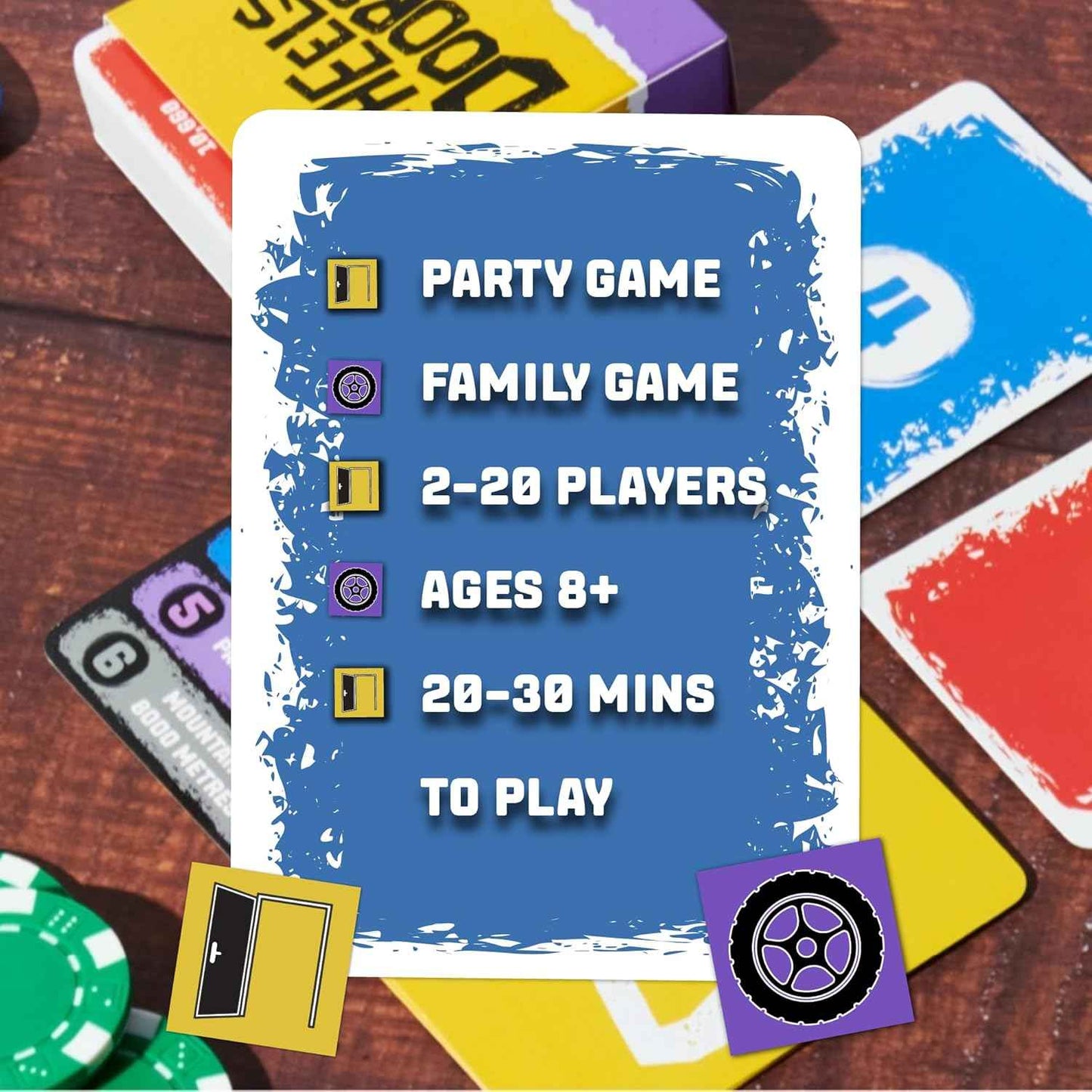 Wheels Vs Doors Board Game