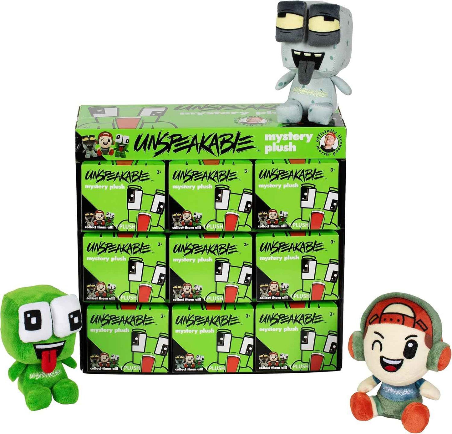 Unspeakable 6" Mini Mystery Plush, Series 1