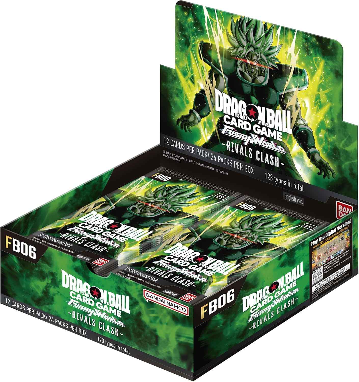 Dragon Ball Super CG: Fusion World 06 - Rivals Clash Booster Pack(FB06)