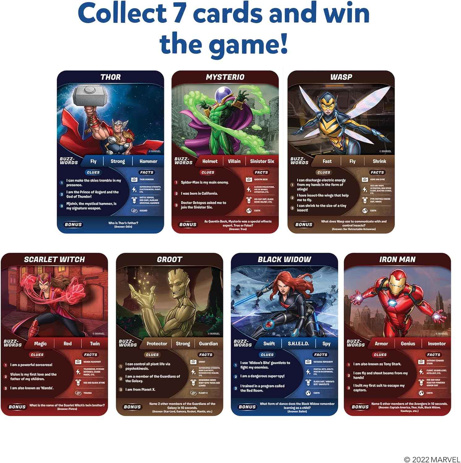 Skillmatics Guess in 10 Marvel