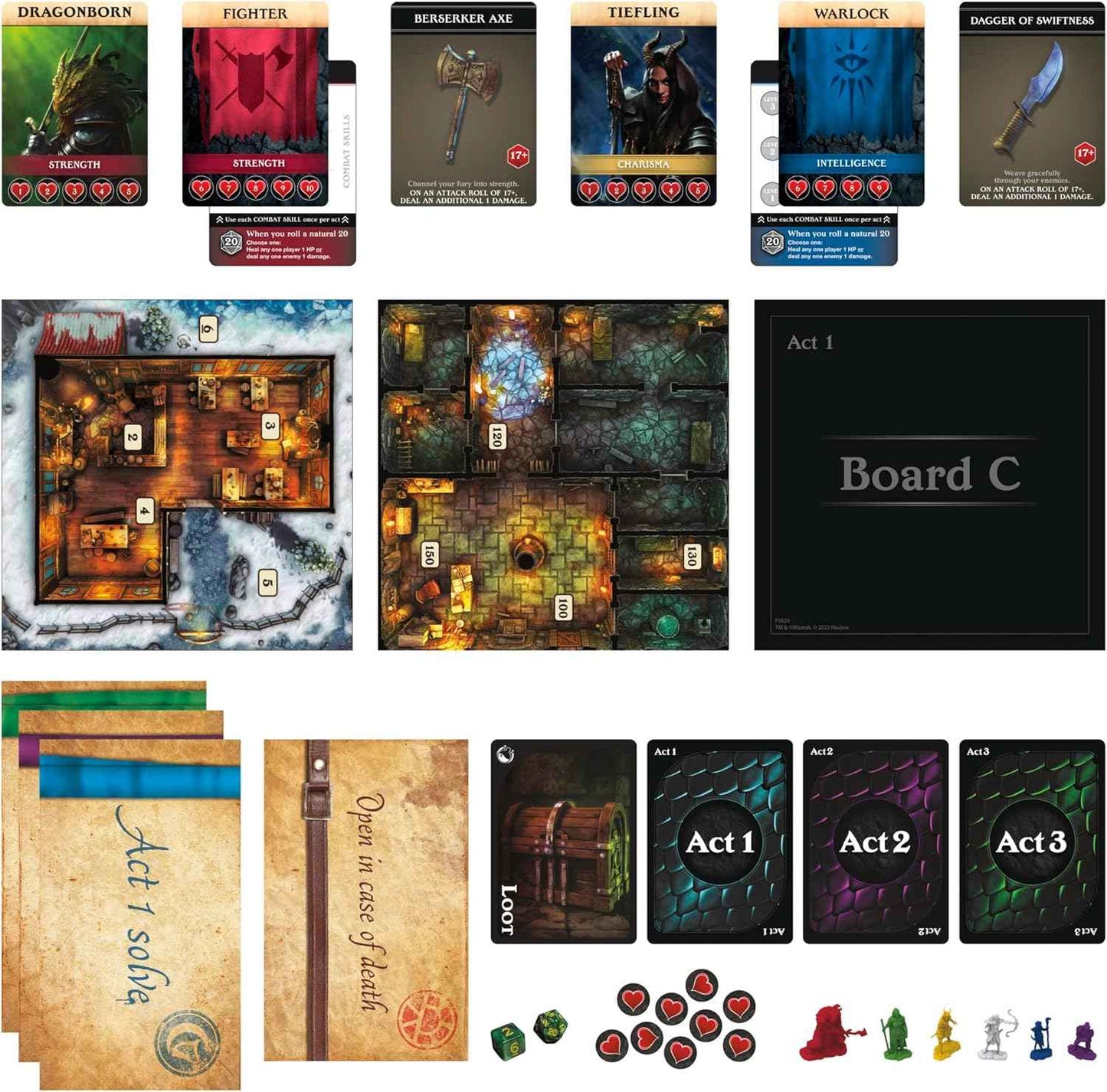 Hasbro Gaming Dungeons & Dragons: Bedlam in Neverwinter