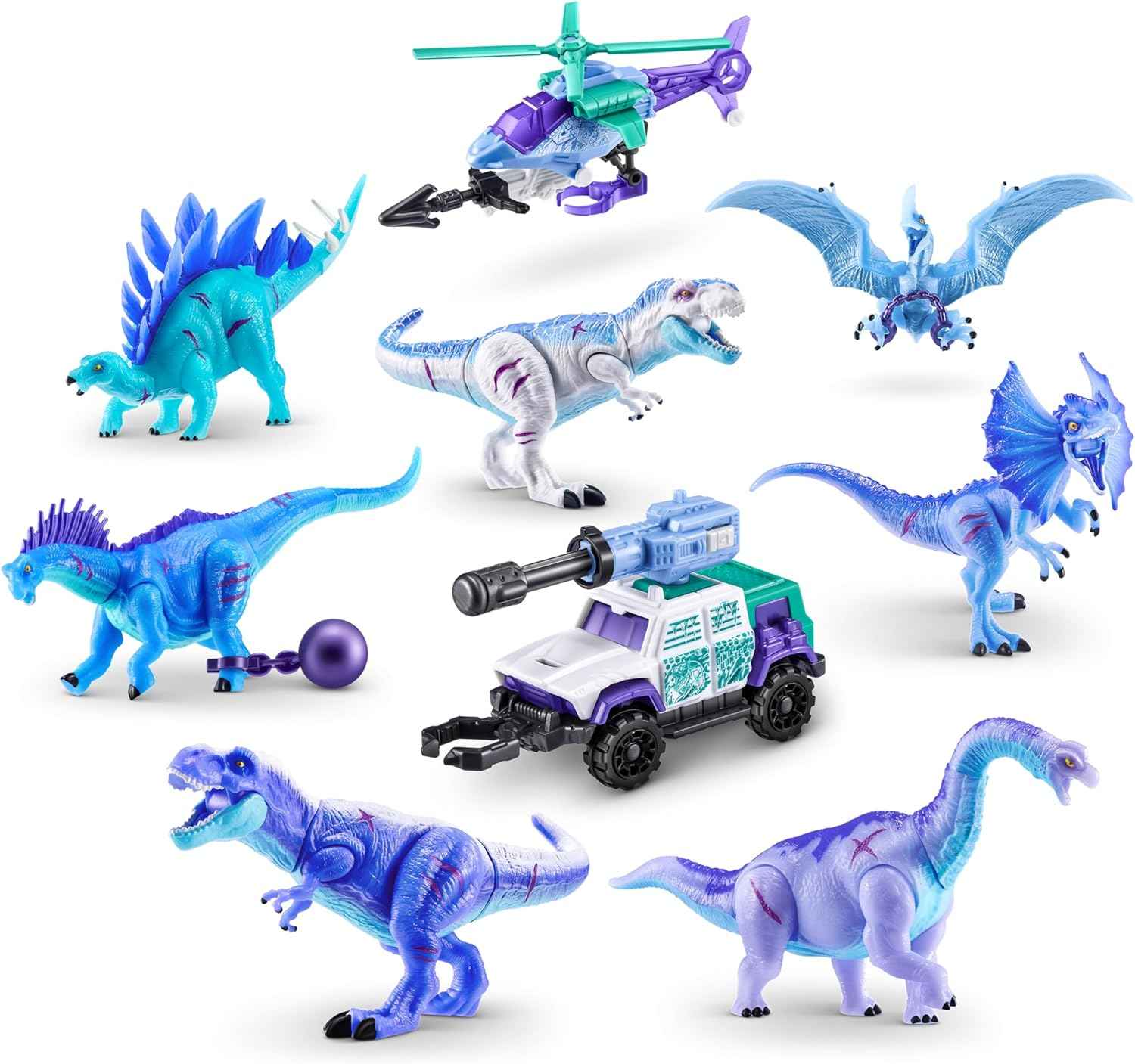 5 Surprise Dino Strike Ice Age, Series 6