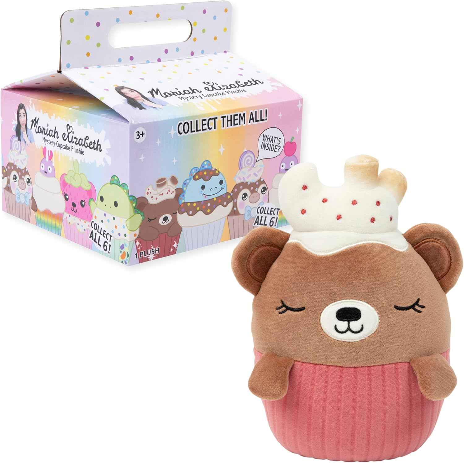 Moriah Elizabeth 6” Mini Mystery Plush – Cupcake Plush