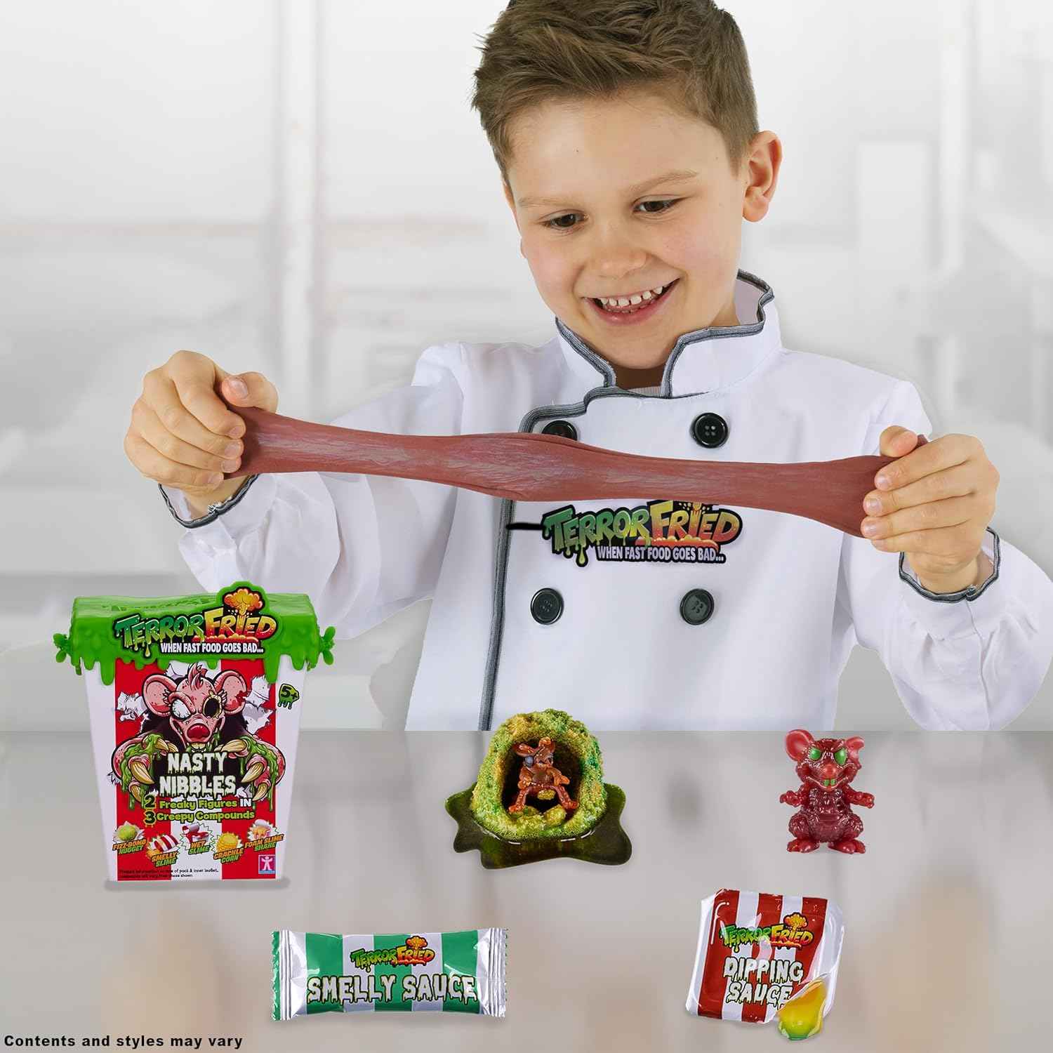Terror Fried Nasty Nibbles, Gross collectables with slime