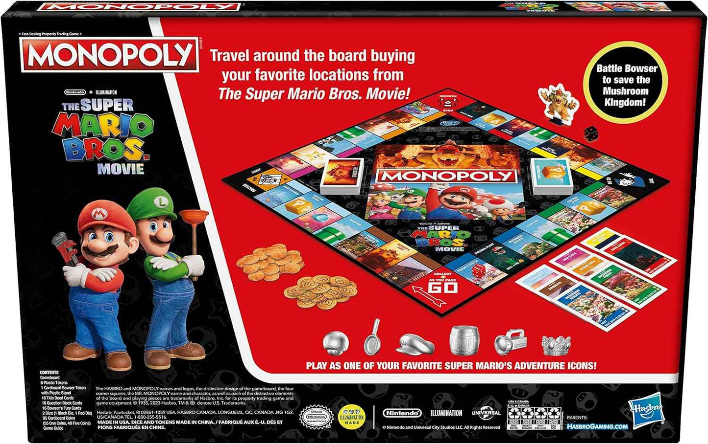 Monopoly The Super Mario Bros. Movie Edition