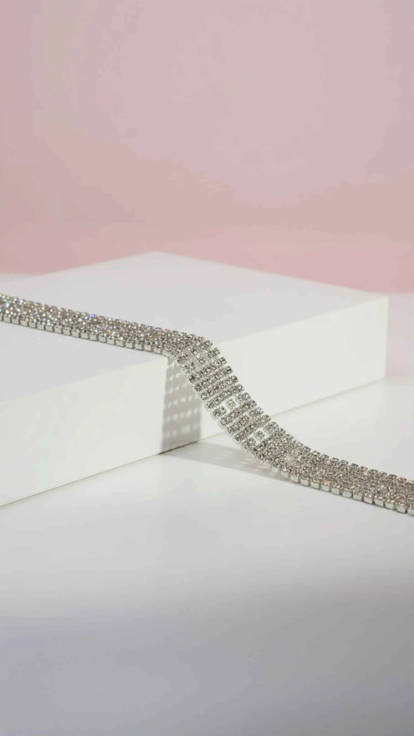 Square Cut Out Crystal Bracelet