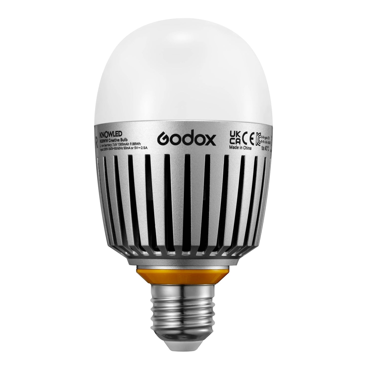 KNOWLED C7R K8 E27 RGBWW Creative Bulb 8-Light Kit for Practical Set Lighting with Built-in Battery