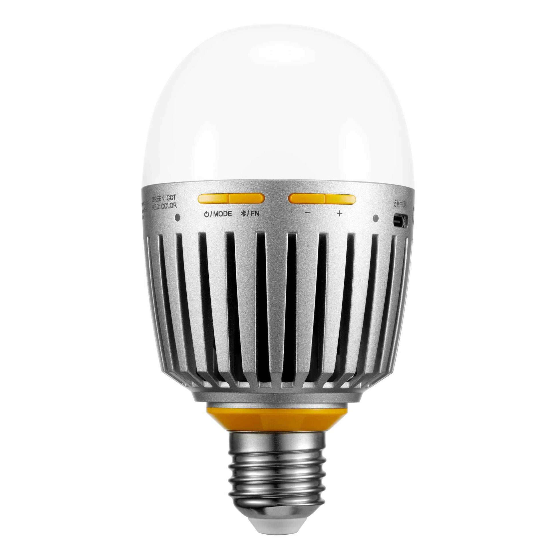 KNOWLED C10R K8 E27 RGBWW Creative Bulb 8-Light Kit for Practical Set Lighting