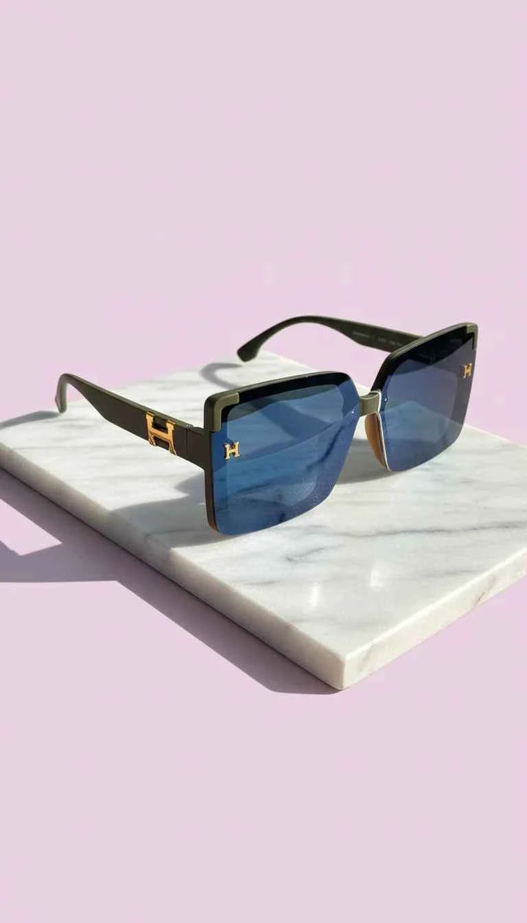 Oversized H Frame Sunglasses Box of 12