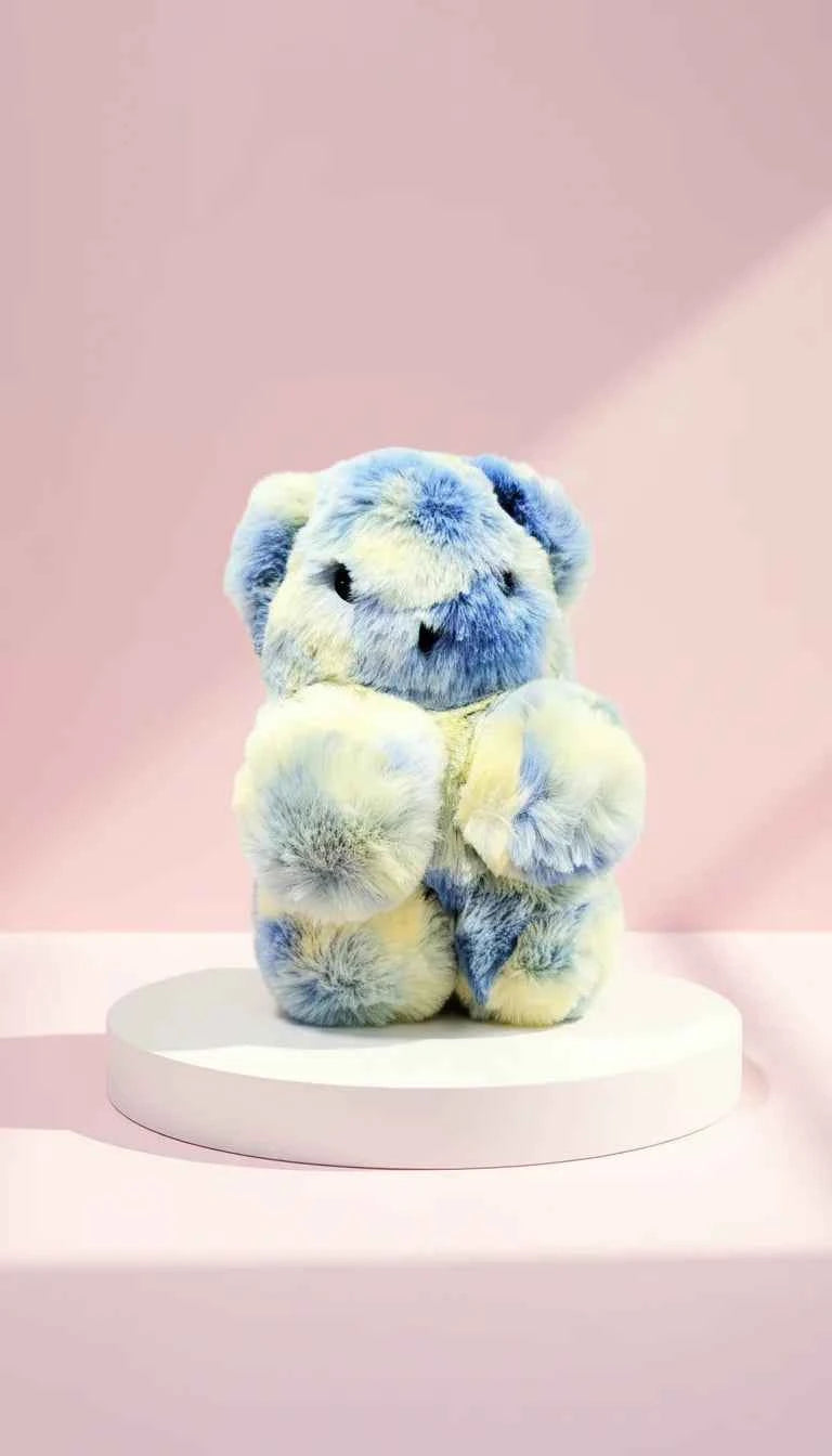 Plush Faux Fur Teddy Bear Backpack Bag
