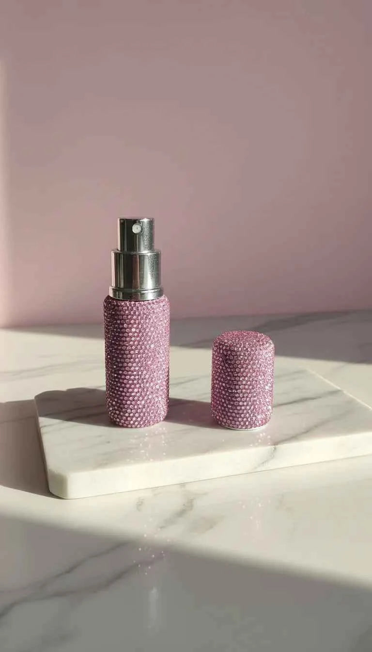 Crystal Perfume Spray Travel Bottle Atomizer