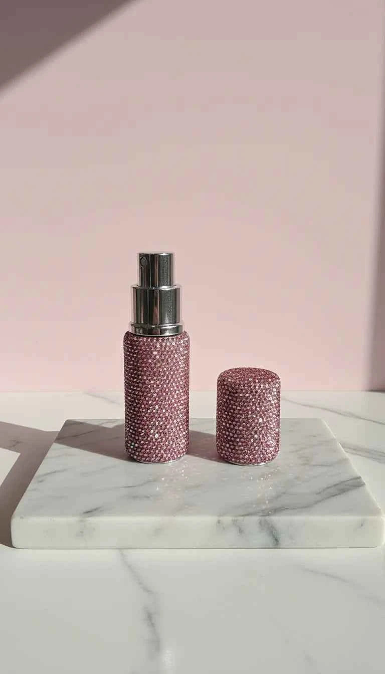 Crystal Perfume Spray Travel Bottle Atomizer