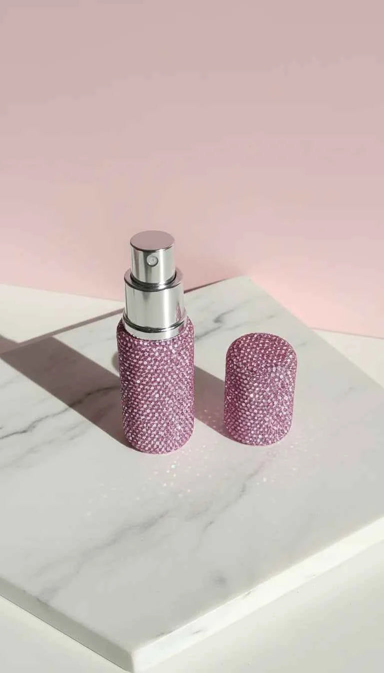 Crystal Perfume Spray Travel Bottle Atomizer