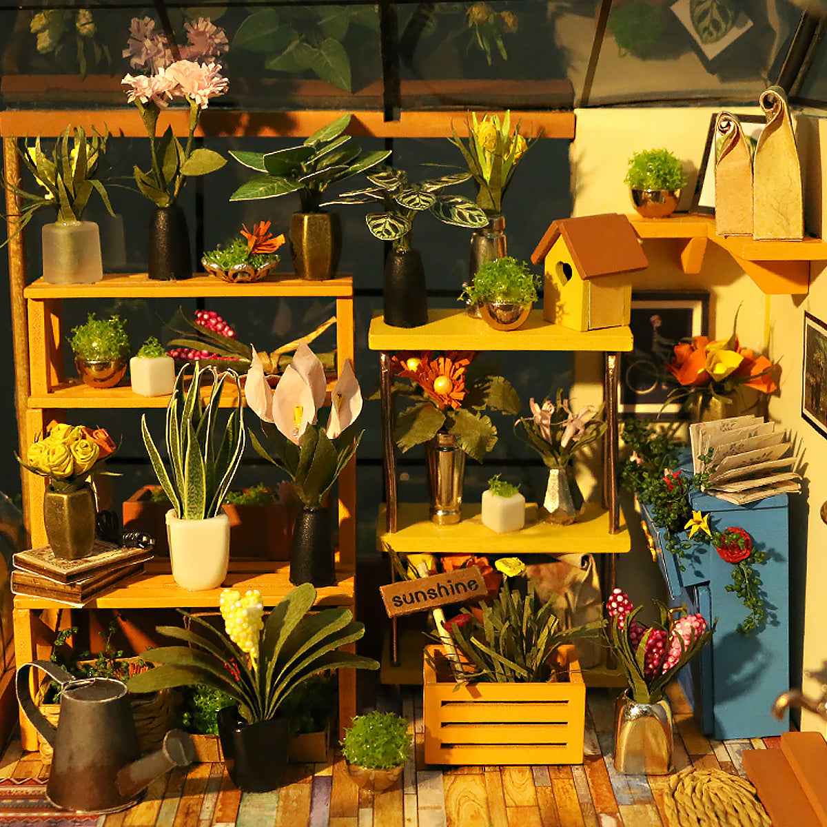 Cathy’s Flower House 3D Wooden Puzzle