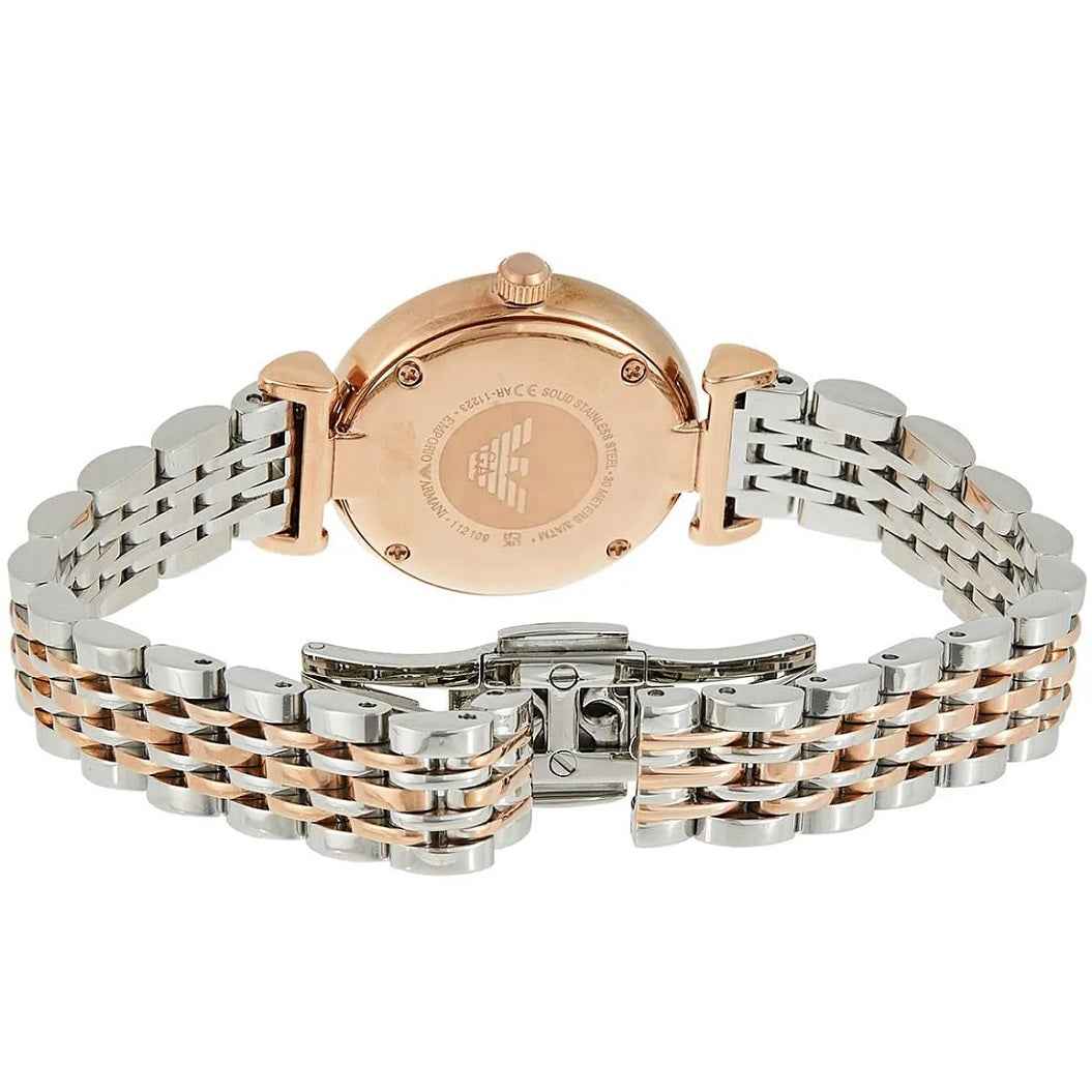 Emporio Armani AR11223 Gianni T-Bar Women's Two-Tone Watch