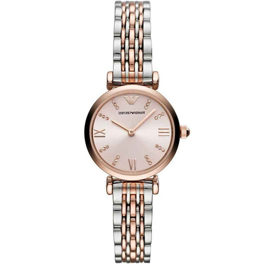 Emporio Armani AR11223 Gianni T-Bar Women's Two-Tone Watch