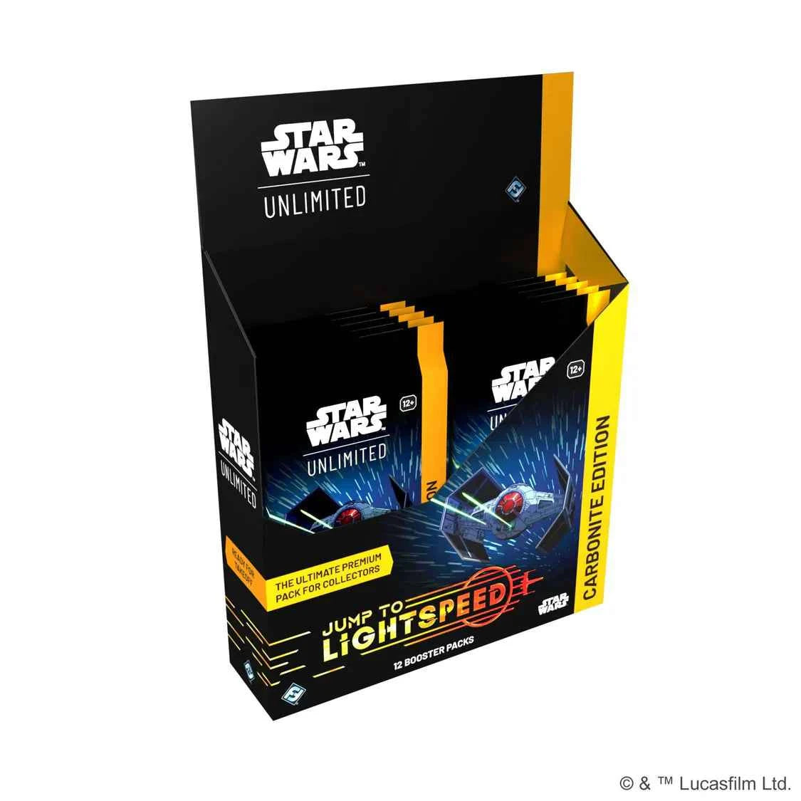 Star Wars: Unlimited Jump to Lightspeed Set 4 Carbonite Collector Booster Pack