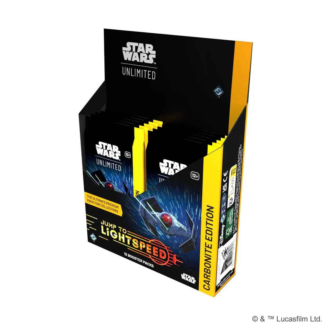 Star Wars: Unlimited Jump to Lightspeed Set 4 Carbonite Collector Booster Pack